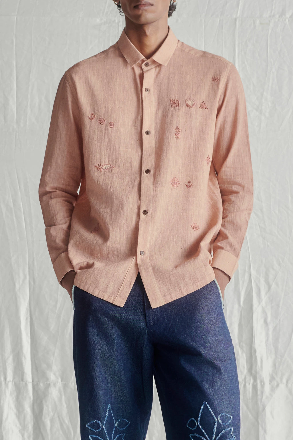 Chikankari Sample shirt