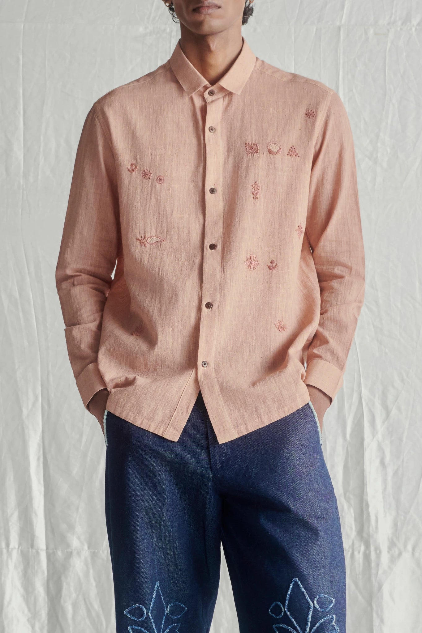 Chikankari Sample shirt