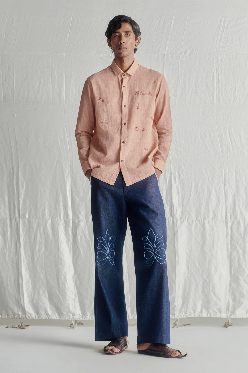 Chikankari Sample shirt