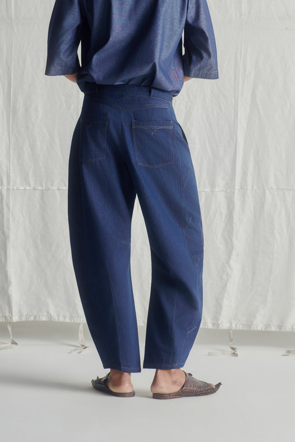 Crooked barrel pants