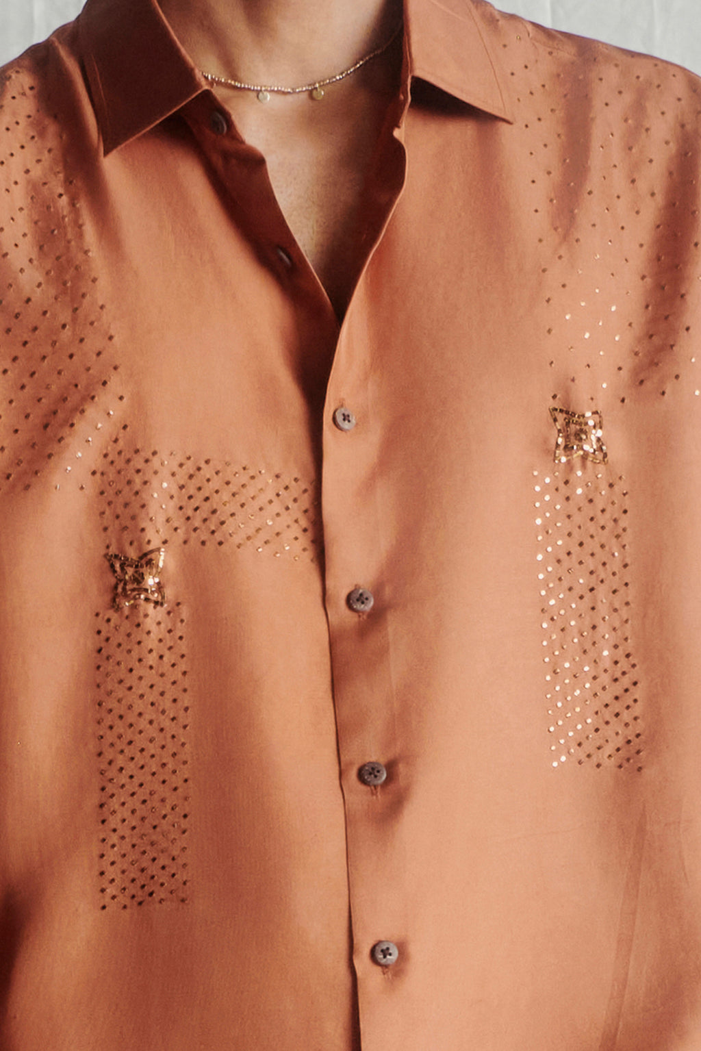 Mukaish shirt